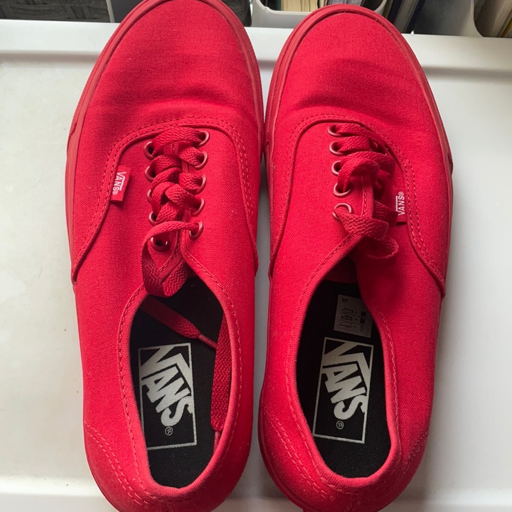 Red Vans